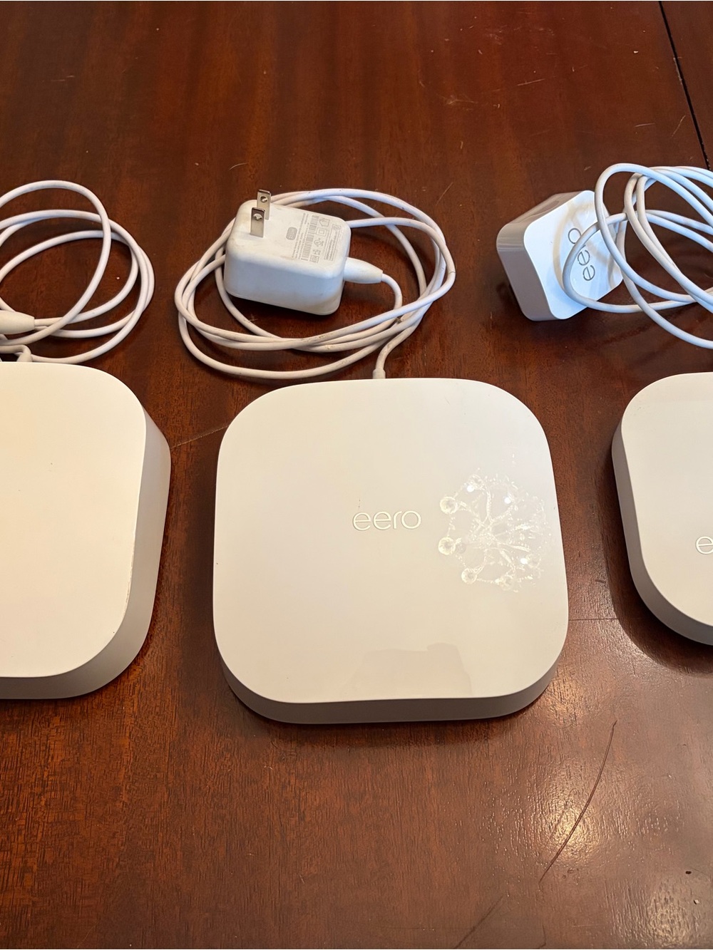 Two Eero 6 Pro and one Eero Pro